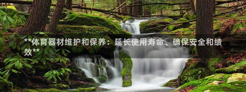 耀世娱乐是什么：**体育器材维护和保养：延长使用寿命