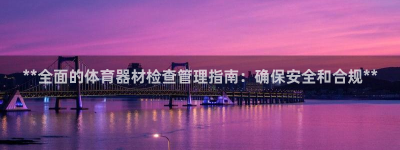 耀世是什么游戏：**全面的体育器材检查管理指南：确保