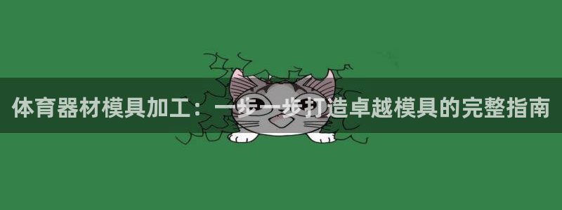 耀世集团视频介绍下载：体育器材模具加工：一步一步打造