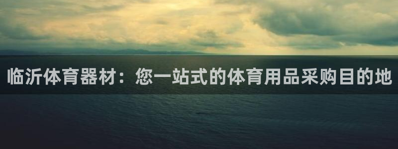 耀世平台代理多少钱一个月：临沂体育器材：您一站式的体