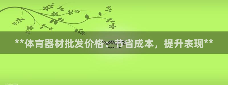 耀世啥意思：**体育器材批发价格：节省成本，提升表现