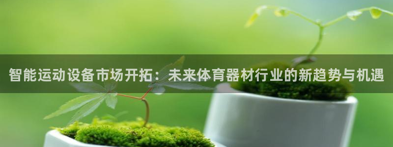 耀世平台主管：智能运动设备市场开拓：未来体育器材行业的新趋势